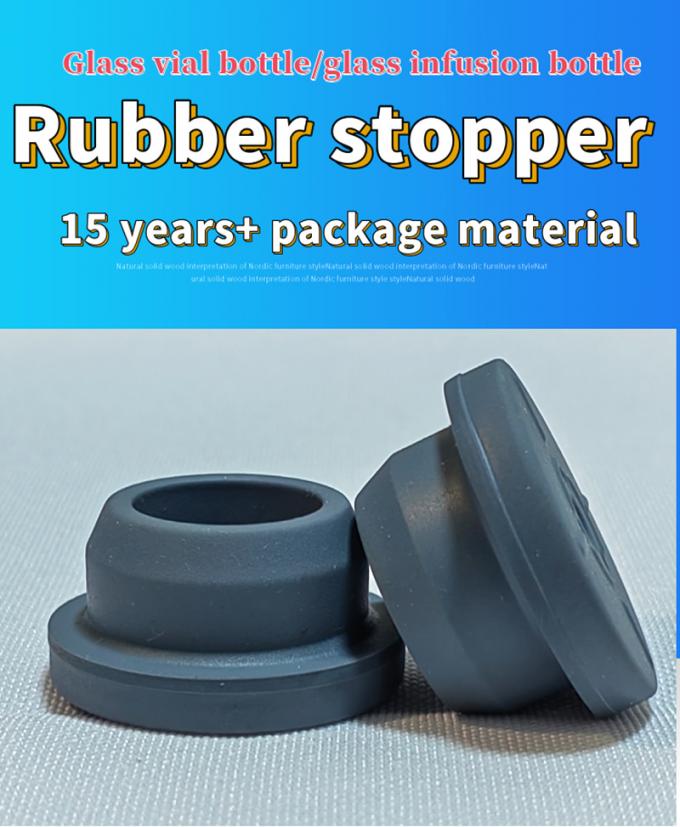 13mm 20mm 28mm Grey Red Blue Medical Butylrubber Stopper Closures for Lyohilized Glass Vial