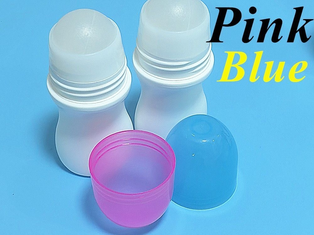 30ml 50ml 60ml 100ml PE пластиковый ролик на дезодоранте бутылка ролик ароматный корпус бутылка антиперспирантный ролик на бутылке