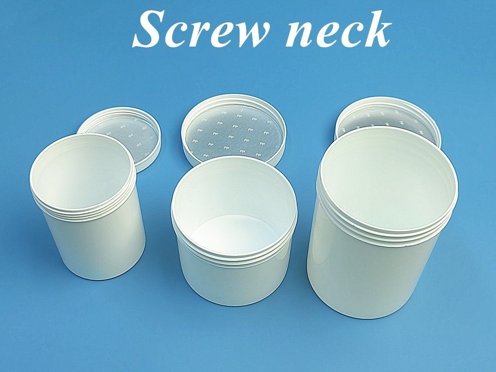 Бесплатные образцы Низкий MOQ 150g 250g 500g 1000g Экологически чистый Крем для лица Упаковка Белый Чёрный Синий Пластиковый PP косметический банка