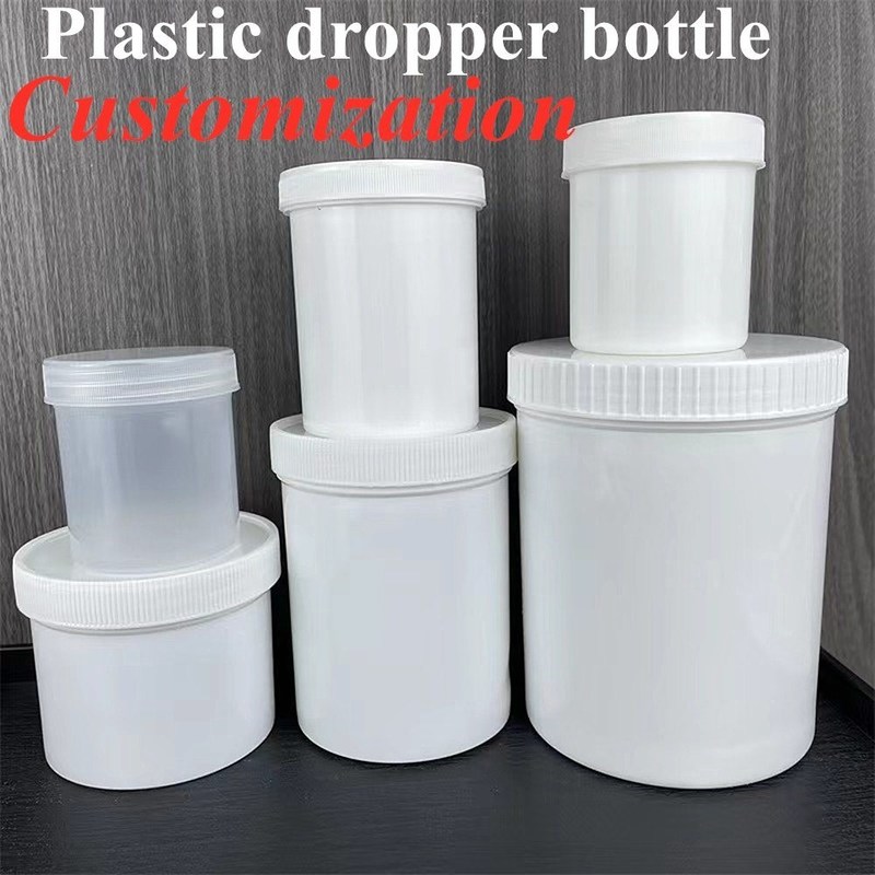 Роскошный 150г 250г 500г 1000г Пустой Белый Черный Синий Прозрачный Косметический Лоссион для Лица Тело Двойная Стенная PP косметическая банка