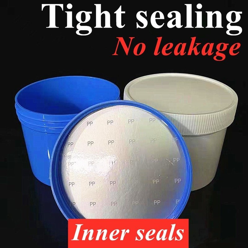 Роскошный 150г 250г 500г 1000г Пустой Белый Черный Синий Прозрачный Косметический Лоссион для Лица Тело Двойная Стенная PP косметическая банка