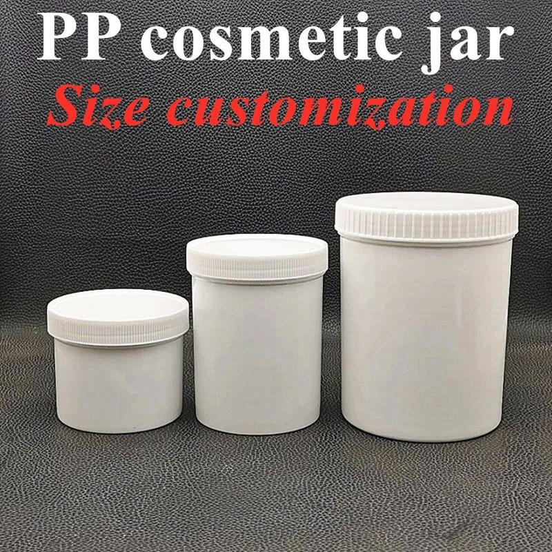 150 мл 250 мл 500 мл Белый Черный Синий Красный широкий рот Крем косметическая банка PP косметическая банка Бутылки Пластиковая мазь Кремная банка