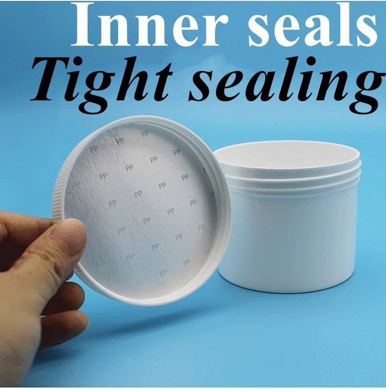 150 мл 250 мл 500 мл Косметический Крем Пластиковый контейнер pp косметики упаковка Крем банка с пластиковой PP винтовой крышкой