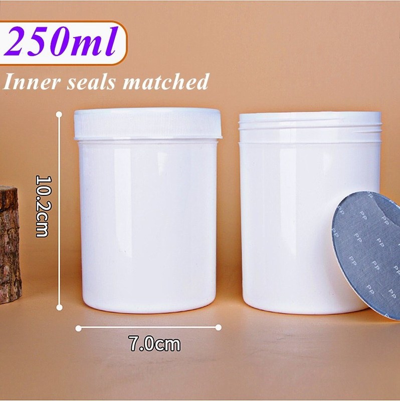 Крем для ухода за кожей Пластиковые лосьоны банки PP косметические банки 150 мл 250 мл банки для кремов и лосьонов
