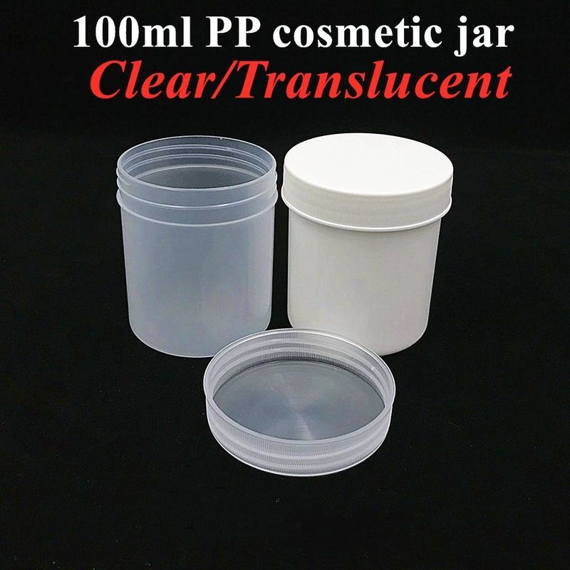 OEM 150ml 250g 500g косметическая упаковка PP Пластиковые косметические банки