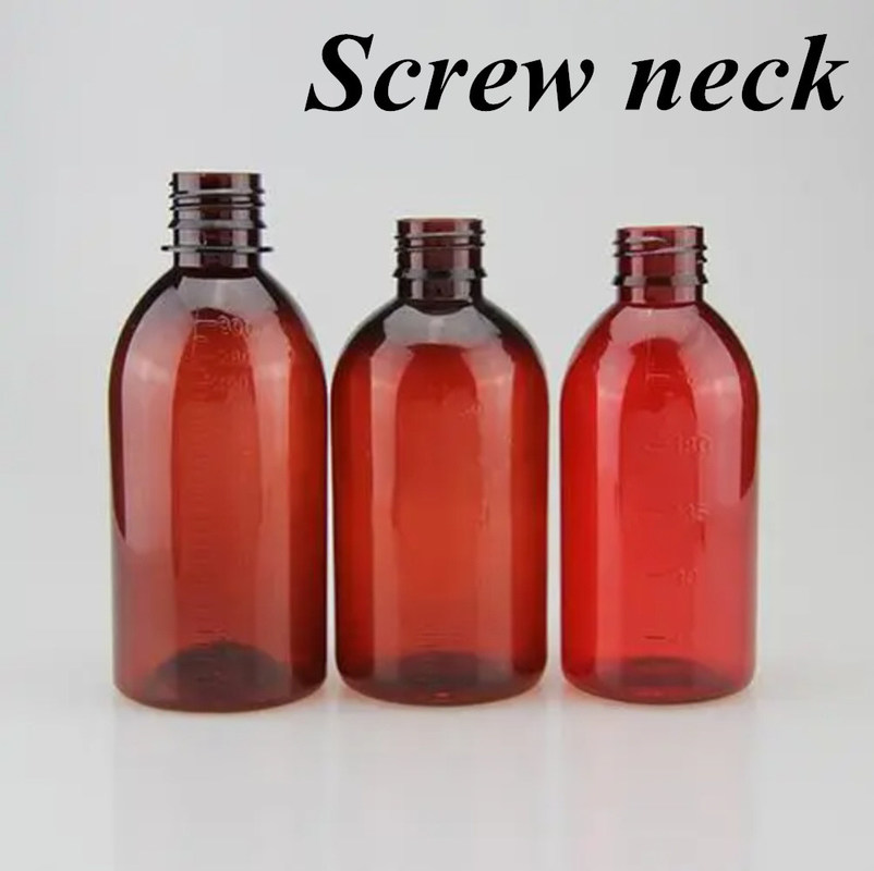 100 мл 120 мл 150 мл 200 мл Янтарный Круглый Фармацевтический Животные пероральная жидкость Сироп от кашля Пластиковая бутылка с PP винтовой крышкой