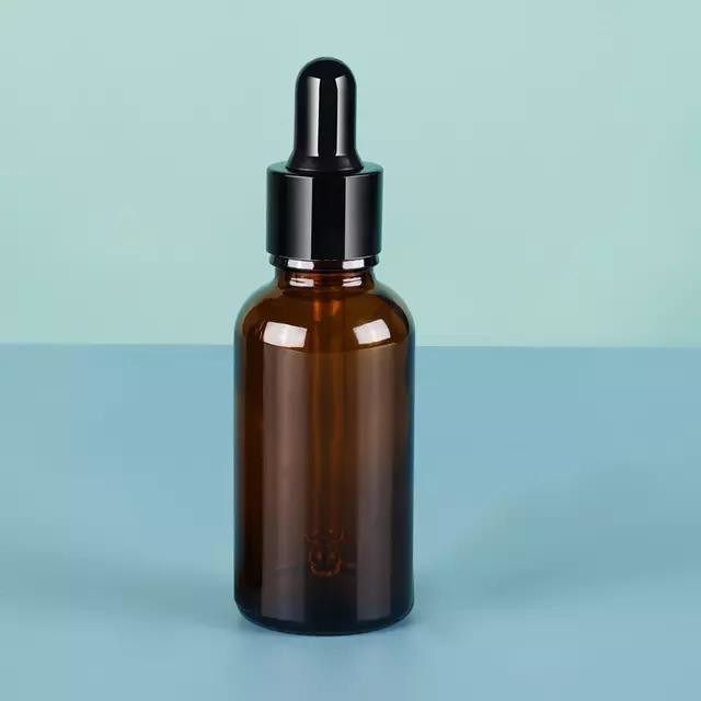 Специализированный роскошный макияж сыворотки по уходу за кожей Использовать янтарный коричневый пустые эфирные масла капельницы бутылки с пипетой