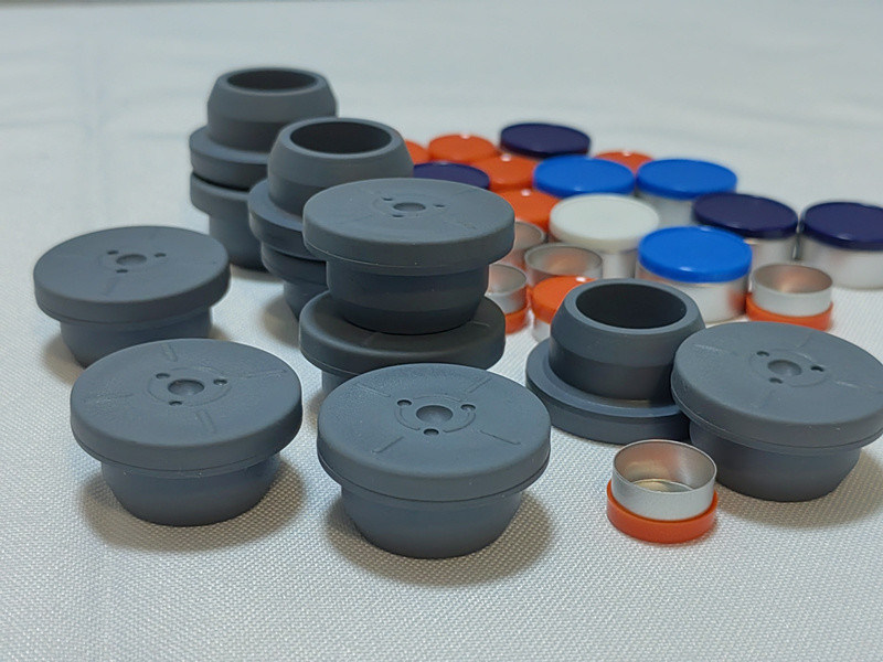 13 мм 20 мм 28 мм серый цвет Стеклянные инъекционные флаконы Используйте лиофилизованный порошок флакон Фармацевтический бутиловый резиновый провод