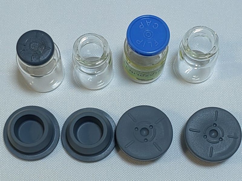 13mm 20mm 28mm 32mm Синий Кремниевый Медицинский Стекло Инъекционные Закрытия Флаконов Фармацевтические Бутиловые Резиновые Затворы