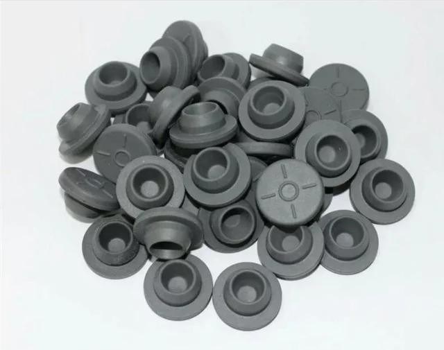 13 мм 20 мм 28 мм 32 мм Лиофилизационные стеклянные флаконы Медицинский серый Бутиловый резиновый пробку для стеклянной флаконы Стеклянная бутылка для инфузии