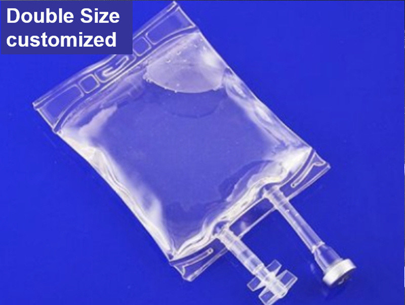 пластиковый медицинский стерильный пакет для инфузий 100 мл 250 мл 500 мл PVC раствор хлорида натрия IV пакет для инфузионной жидкости