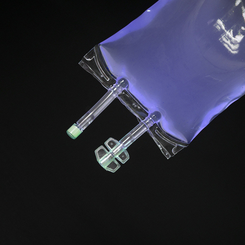 пластиковый медицинский стерильный пакет для инфузий 100 мл 250 мл 500 мл PVC раствор хлорида натрия IV пакет для инфузионной жидкости