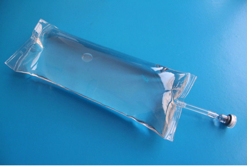 100 ml 250 ml 500 ml однопортный двойной портный медицинский PVC пустой инфузионный пакет с пробкой