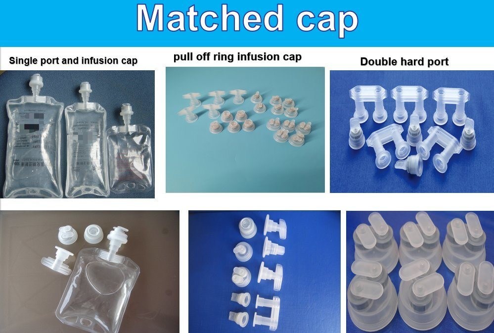 500 мл 1000 мл Натрия хлорида Инфузионный пакет с нормальным солевым раствором Внутривенный однопортный не из ПВХ IV жидкостной пакет с евро капсулой