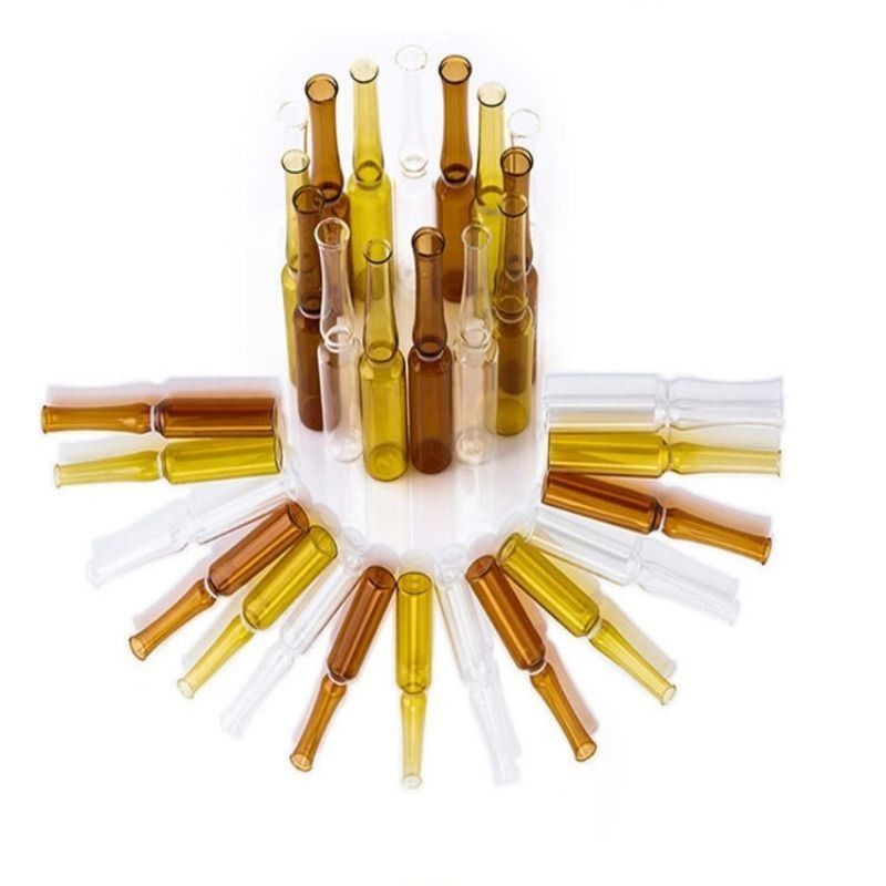 1ml5ml 10ml 20ml косметические средства по уходу за кожей фармацевтические стеклянные ампулы цветные кольца логотипы печать экрана печать формы B формы