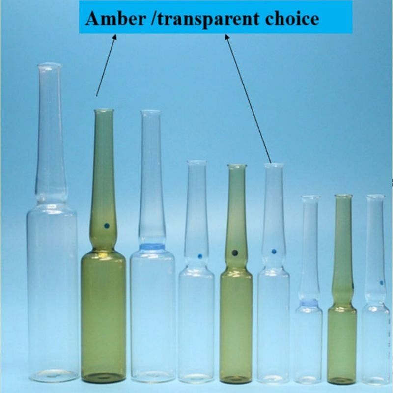 1ml5ml 10ml 20ml косметические средства по уходу за кожей фармацевтические стеклянные ампулы цветные кольца логотипы печать экрана печать формы B формы