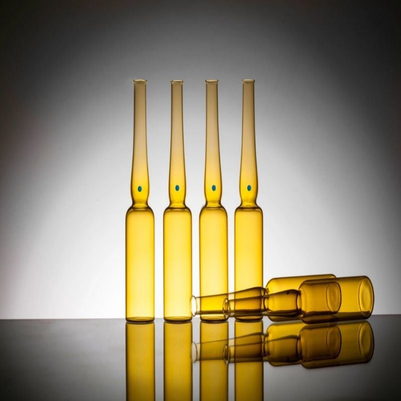 1 мл 2 мл 5 мл 10 мл ISO Standard Ybb Standard USP Тип 1 USP Тип 2 Стеклянная ампула OPC Нейтральная боросиликатная стеклянная ампула