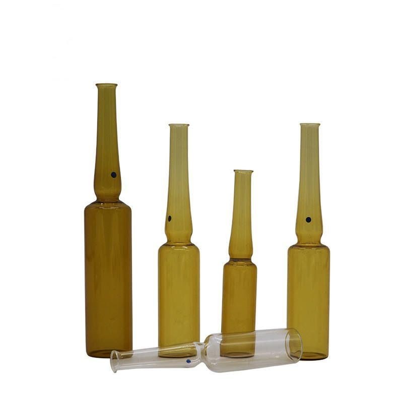 Медицинский чистый 2 мл 5 мл 10 мл 20 мл Боросиликатная стеклянная ампула с низким содержанием боросиликата