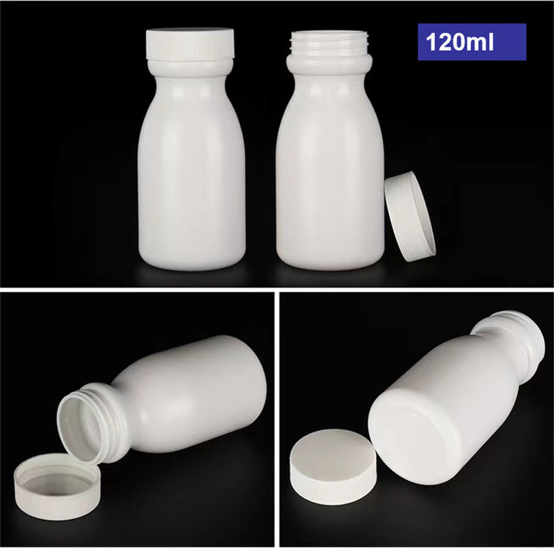 50 мл 120 мл 150 мл Пустой белый HDPE таблетки Контейнер Медикаменты Витамины Капсулы таблетки Хранение Пластиковые препараты Бутылка HDPE M