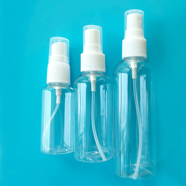 30ml 50ml 60ml 100ml 120ml 250ml пустые косметические средства для домашних животных Пластиковая туманная парфюмерия Спрей бутылка Мини Пластиковая бутылка с ПЭТ- спреем