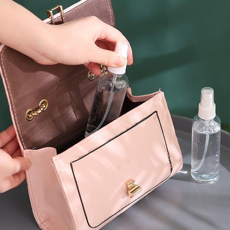 косметический 30ml 50ml 60ml 100ml 120ml круглый пустой ПЭТ тонкий туман пластиковый спрей бутылка для парфюмерии тонкий туман Спрей бутылки