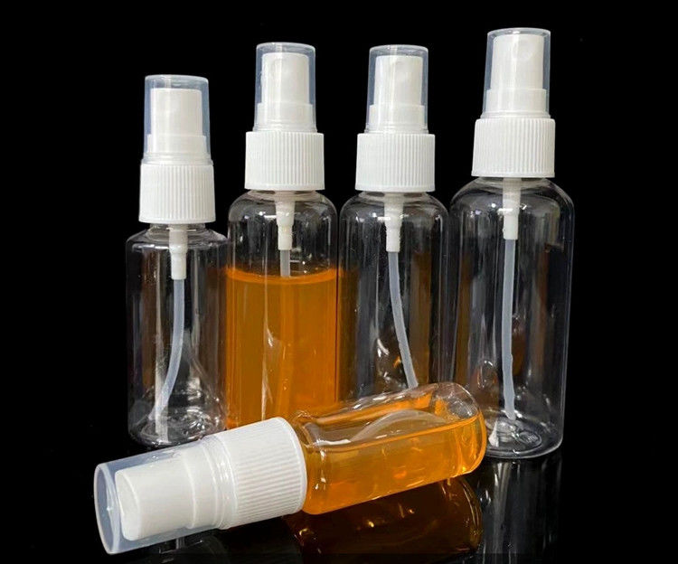 косметический 30ml 50ml 60ml 100ml 120ml круглый пустой ПЭТ тонкий туман пластиковый спрей бутылка для парфюмерии тонкий туман Спрей бутылки