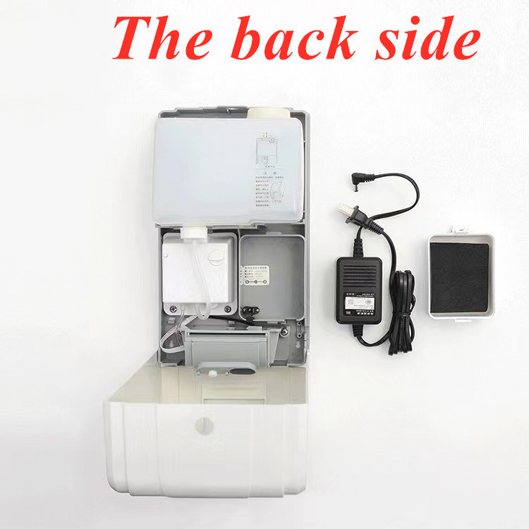 Настенный 2000 мл автоматический пластиковый спрей для рук с алкоголем жидкий пенный туалет Чистая комната мыло отель дезинфицирующий препарат для рук