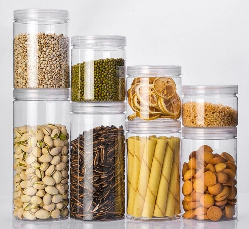 100% No Leakage PET Plastic Bottle Jar 250ml 500ml for Candy Honey Packaging